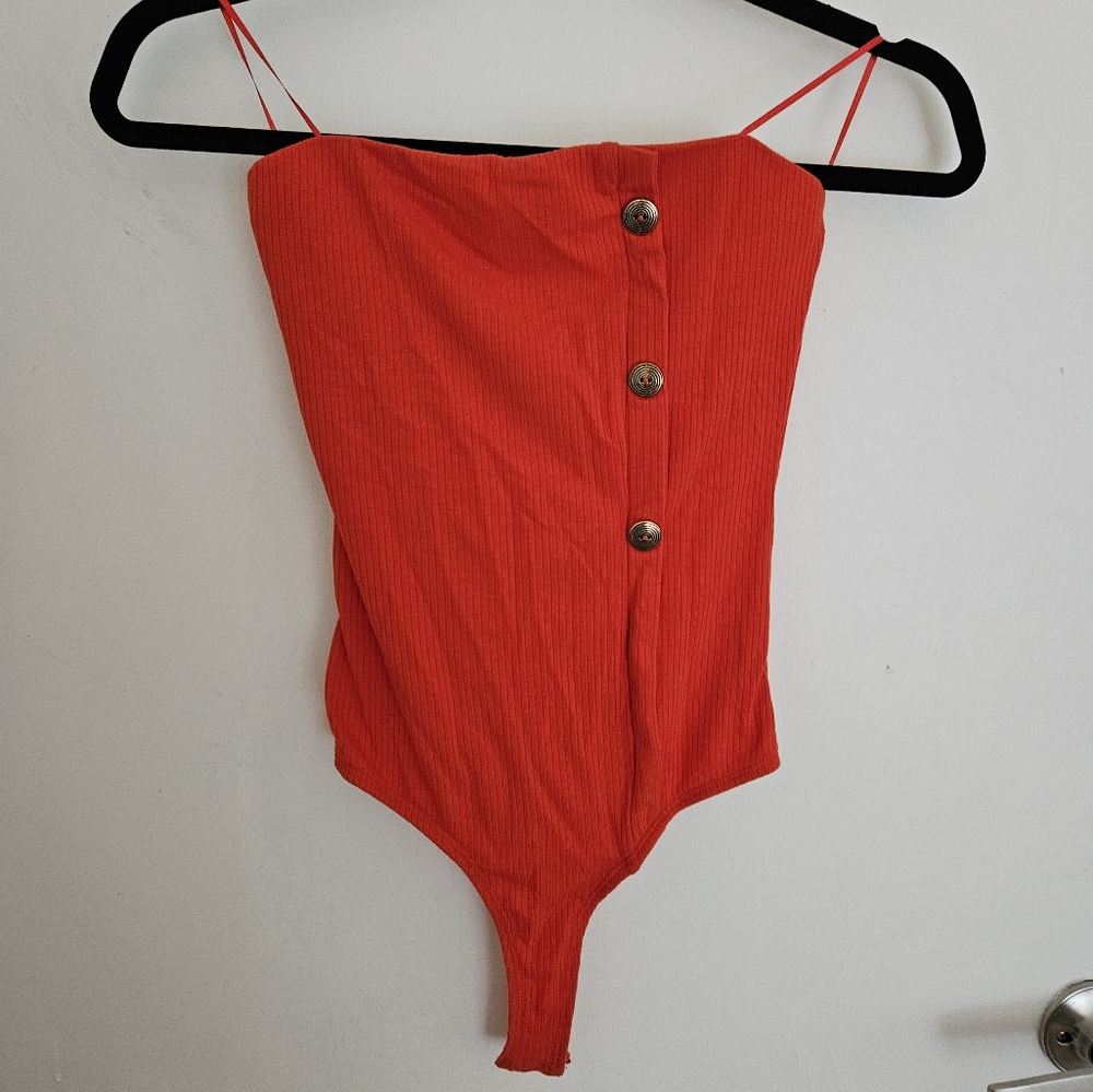 TUBE TOP THONG BODYSUIT
